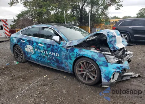 2018 Audi S5 Premium Plus from USA, damaged, VIN WAUB4DF51JA010326